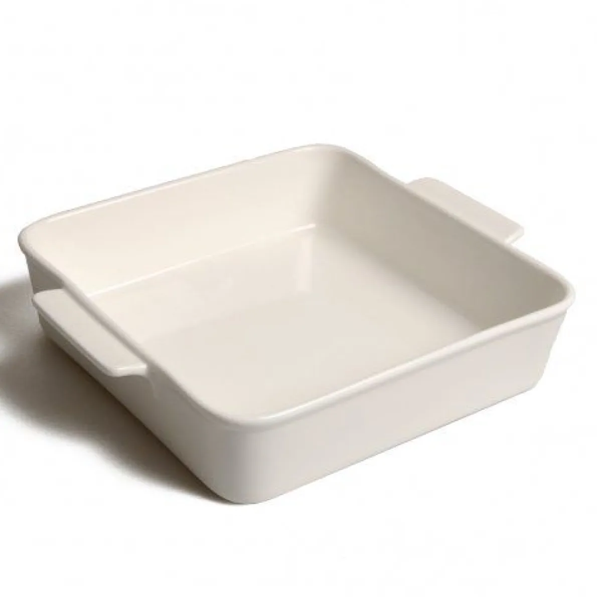 Ovenschaal wit, porselein, 19,5 cm