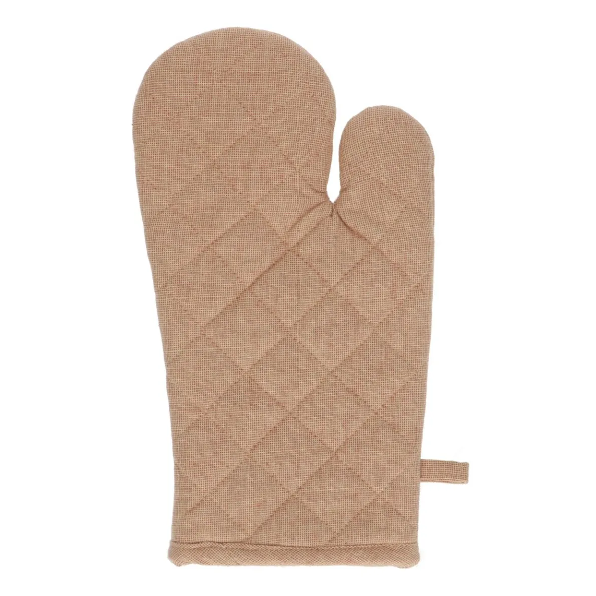 Ovenwant, bio-katoen, siena gemêleerd