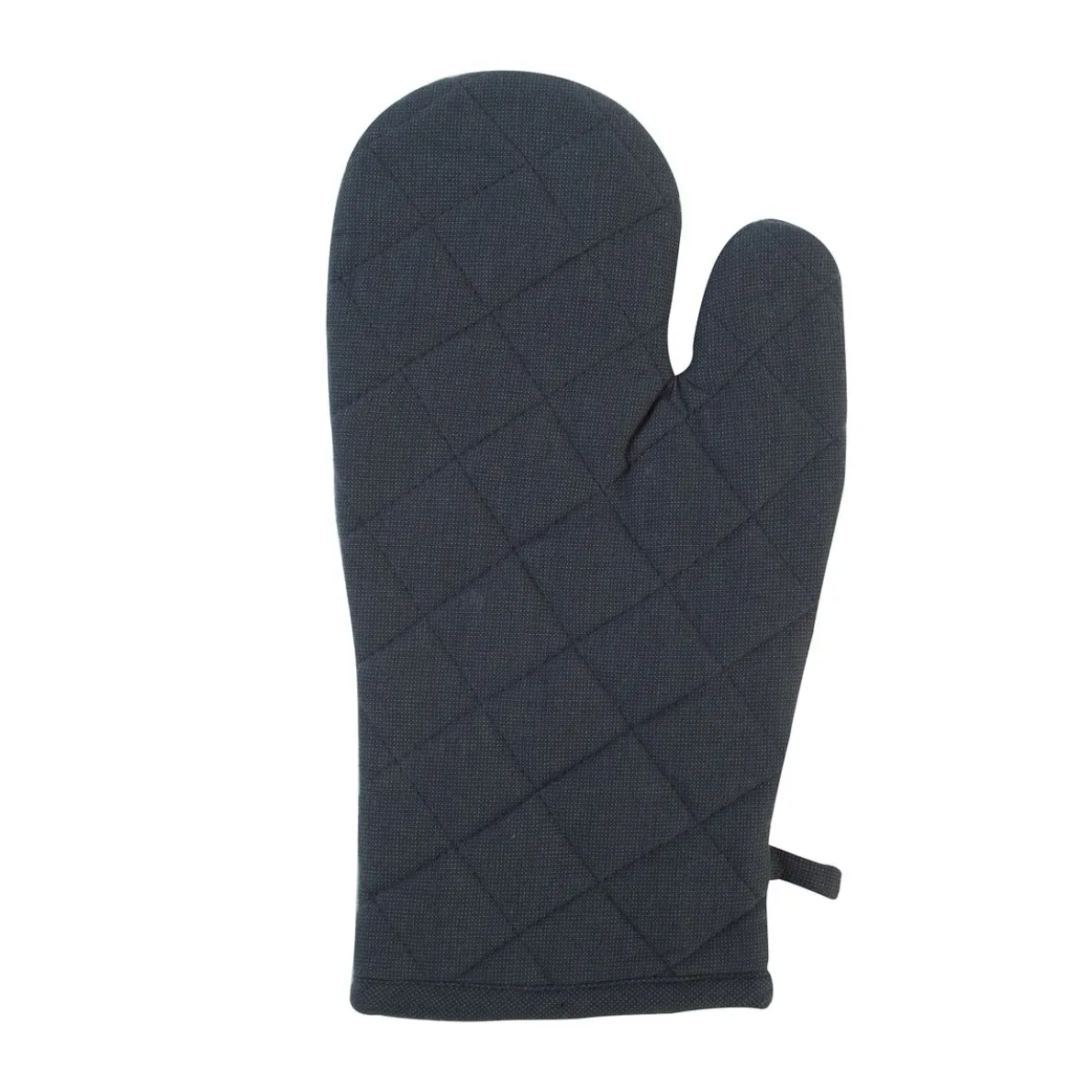 Ovenwant, bio-katoen, nachtblauw gemêleerd