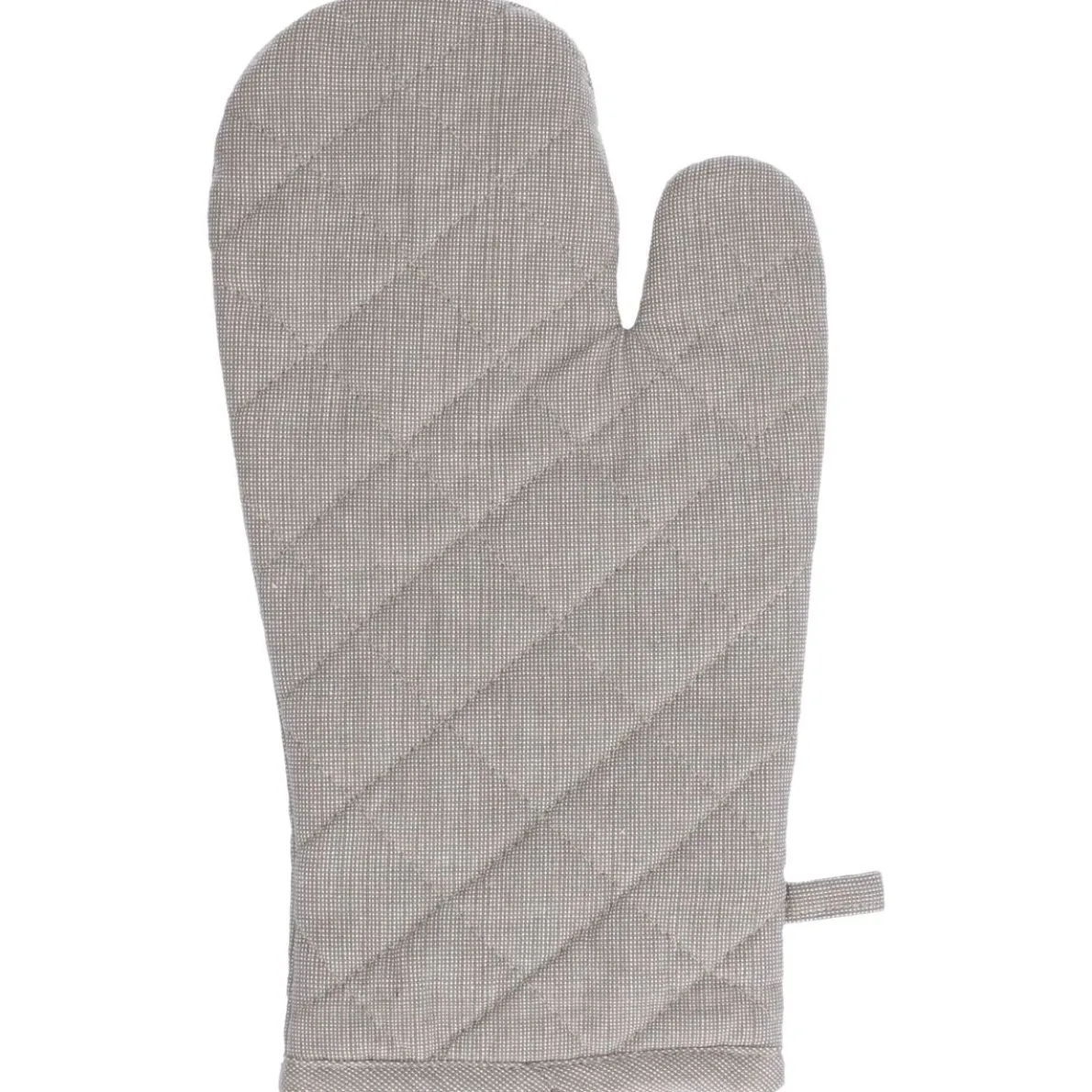 Ovenwant, katoen, olijfgroen gemêleerd