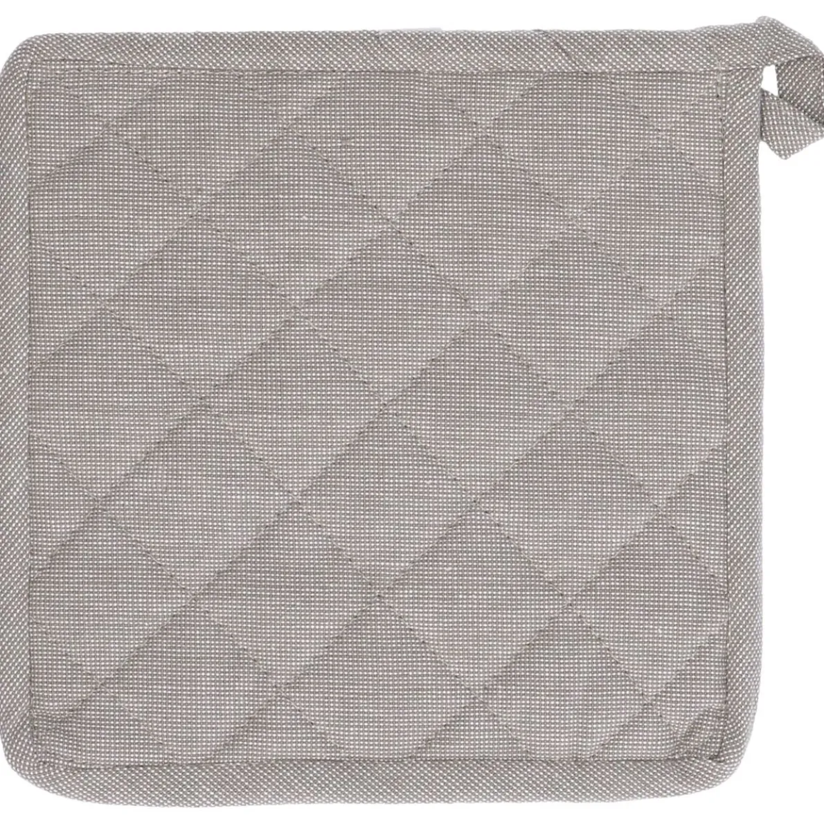 Pannenlap, katoen, olijfgroen gemêleerd