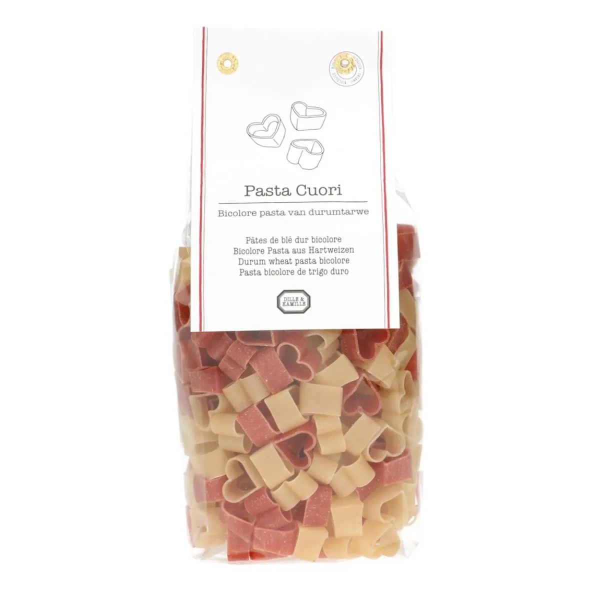 Pasta hartjes, biologisch, 250 gr