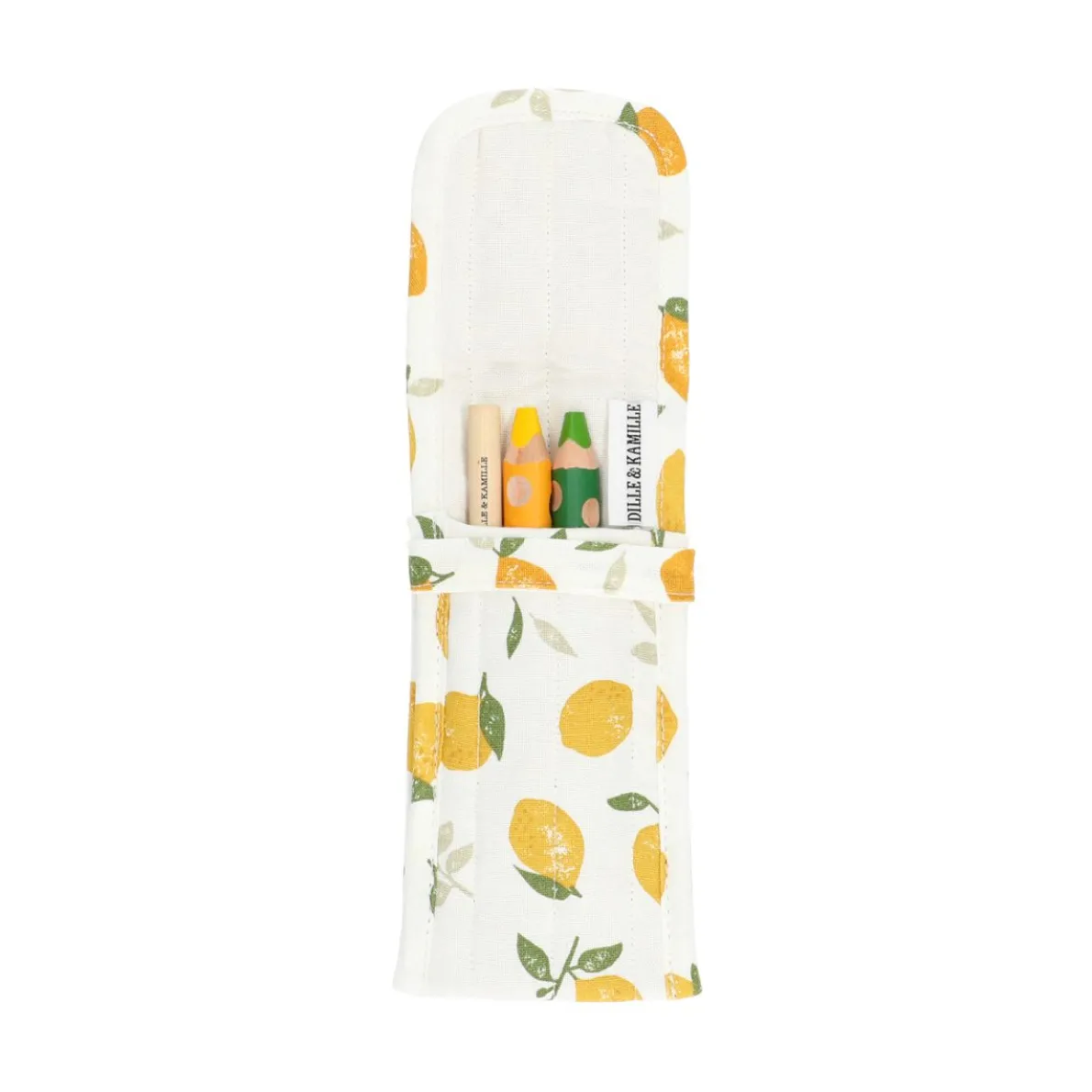 Pennenhouder, biologisch katoen, citroenen