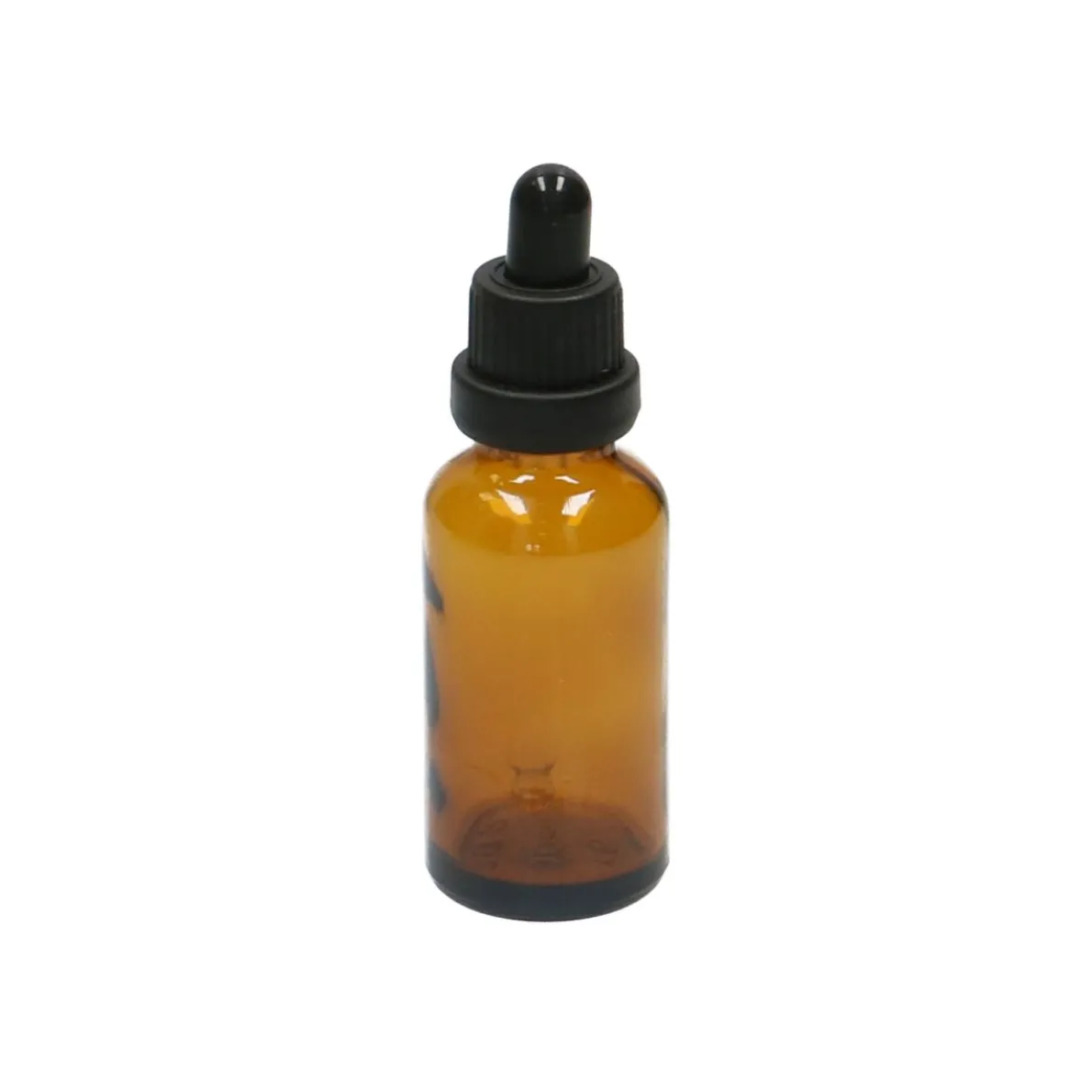 Pipetflesje, bruin glas, 30 ml