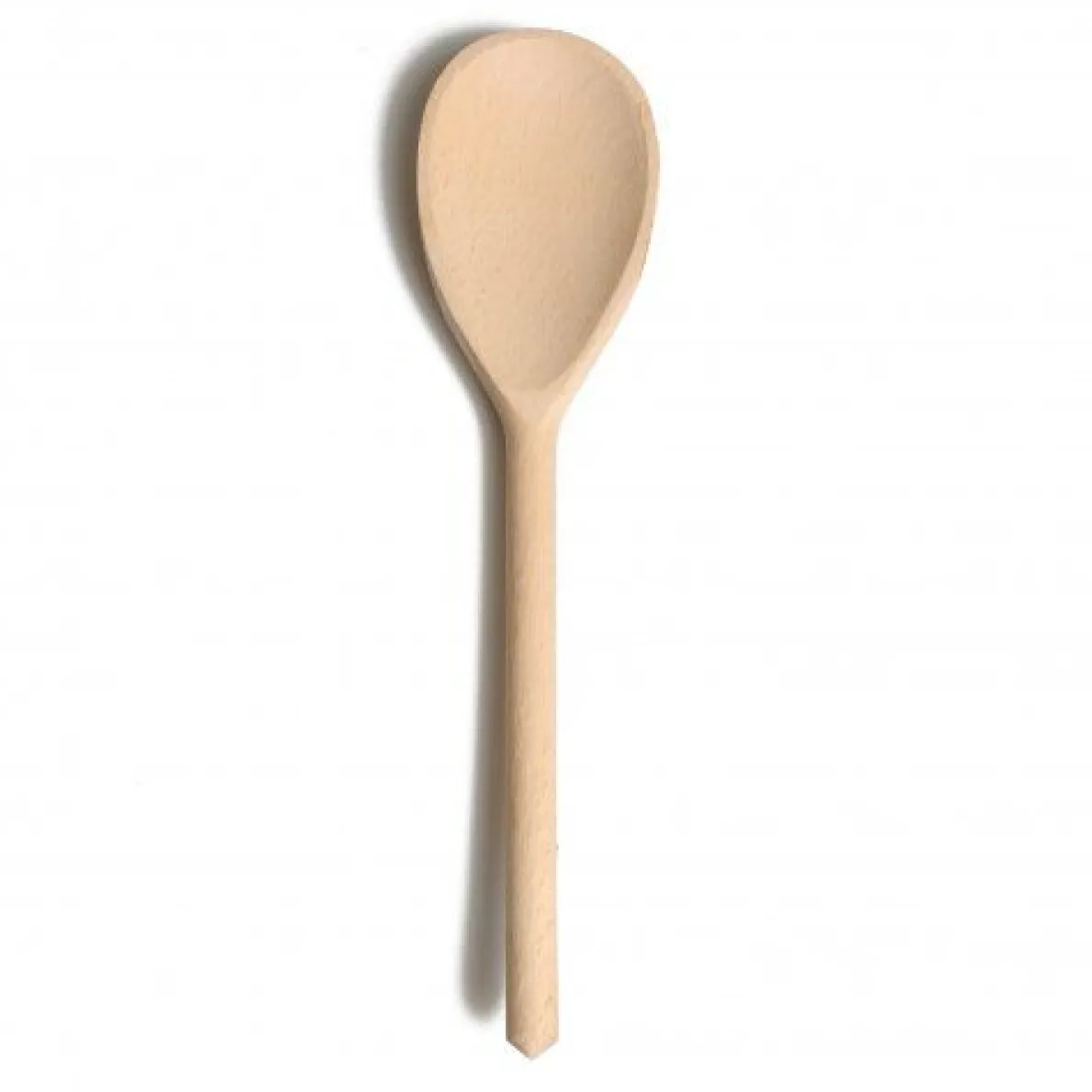 Pollepel, beukenhout, 25 cm