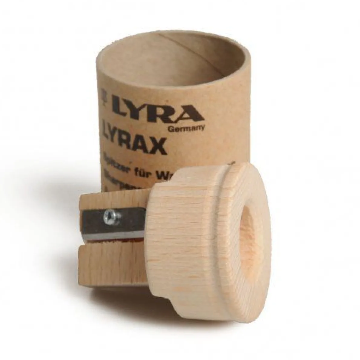 Potloodslijper dik, beukenhout