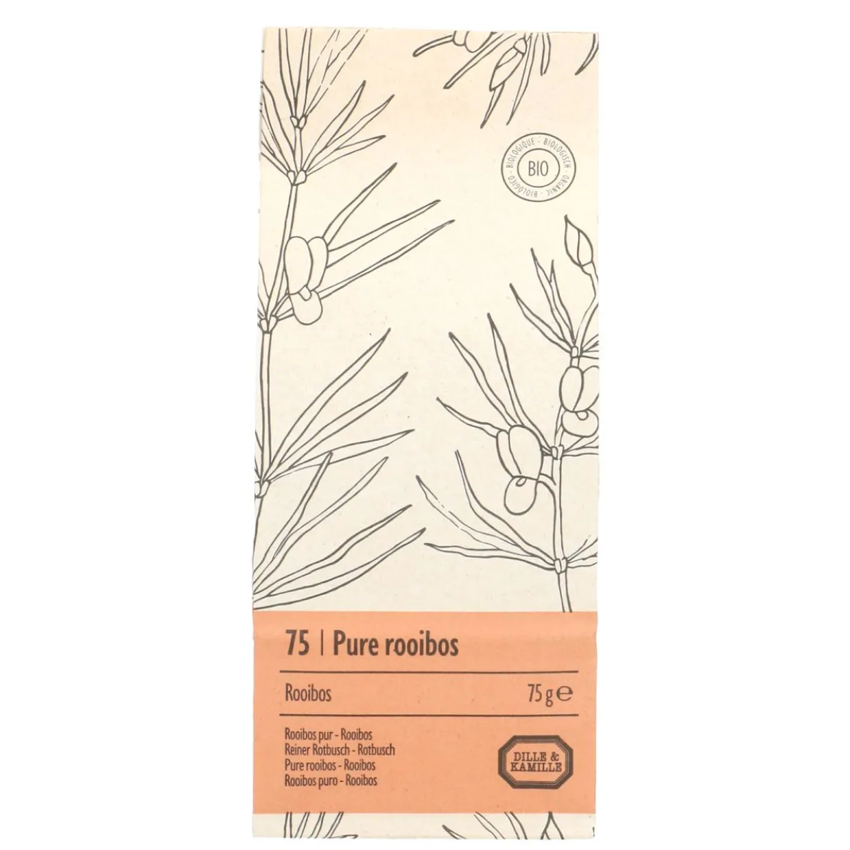 Pure Rooibos, biologisch, 75 g