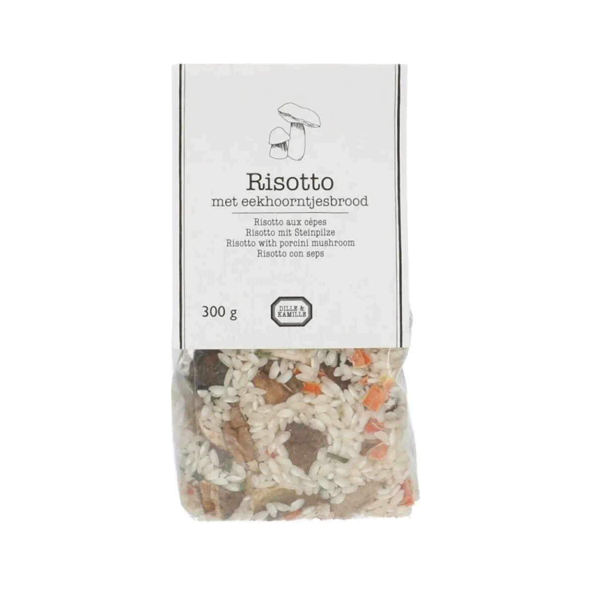 Risotto met eekhoorntjesbrood, 300 g