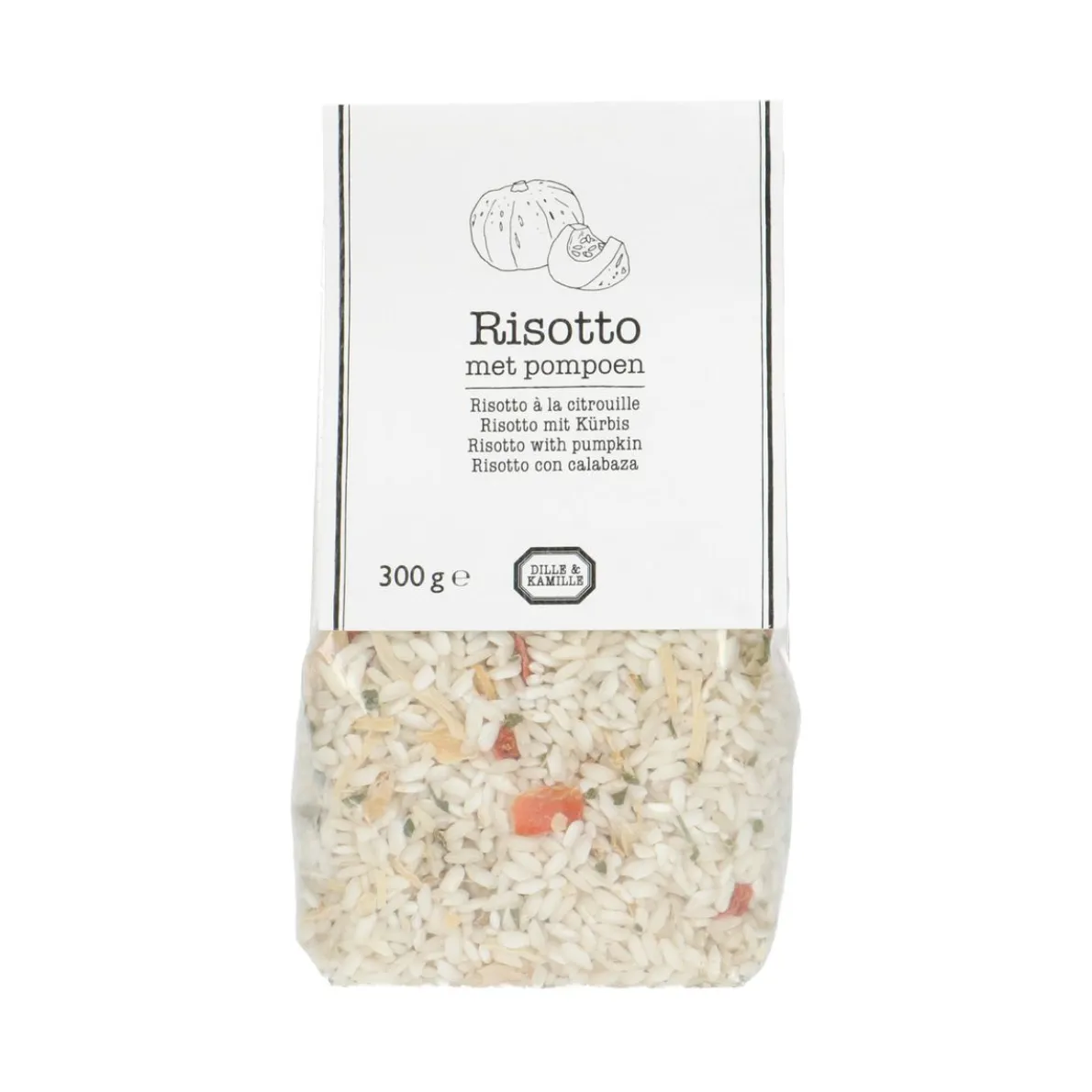 Risotto met pompoen, 300 gram