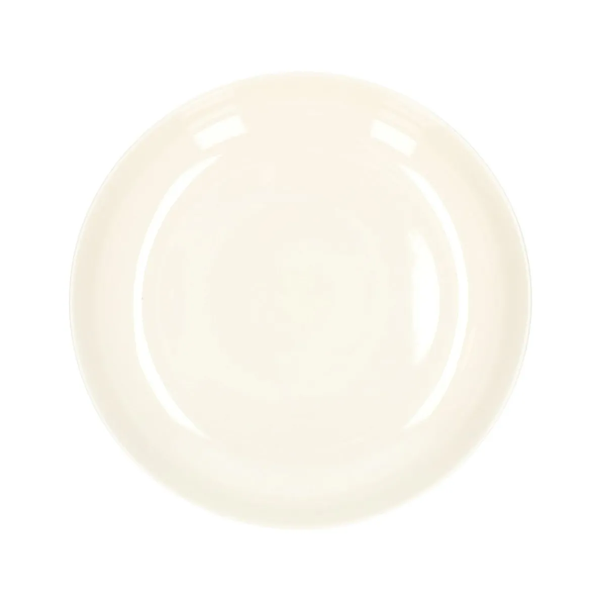 Schaal, organisch, porselein, wit, Ø 28 cm x 5,5 cm