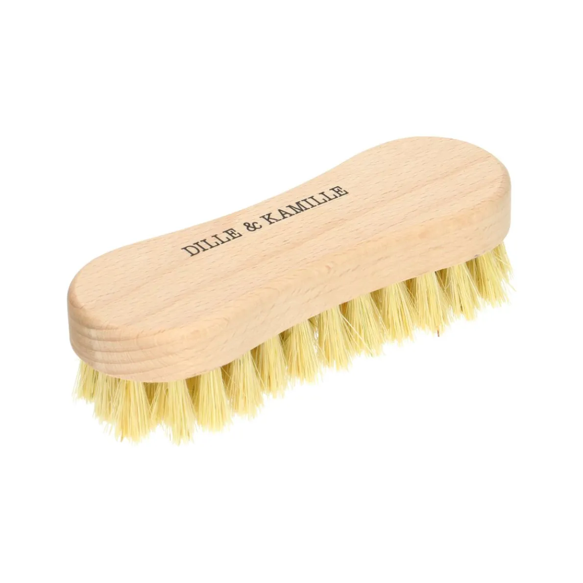 Schuurborstel 'boender', 8-vorm, beukenhout en tampico vezel