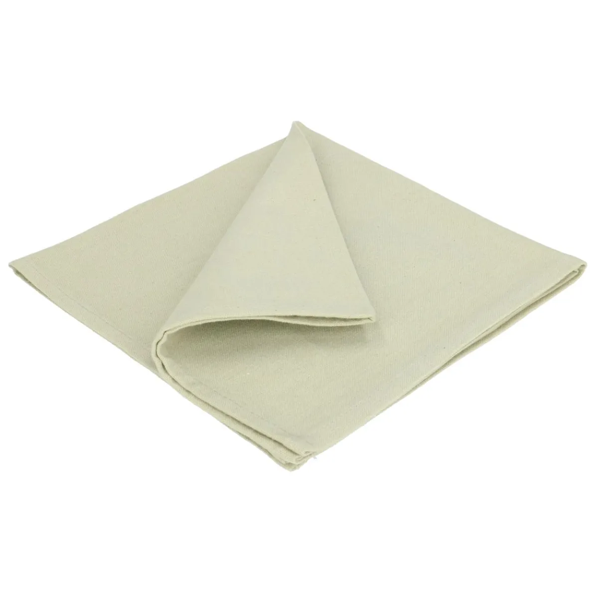 Servet, GOTS bio-katoen, saliegroen, 40 x 40 cm