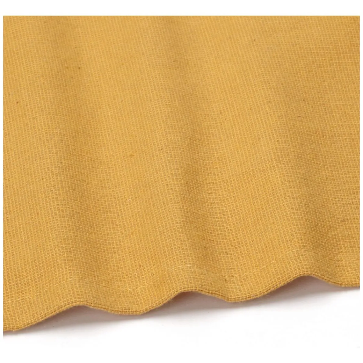 Servet, GOTS bio-katoen, okergeel, 40 x 40 cm