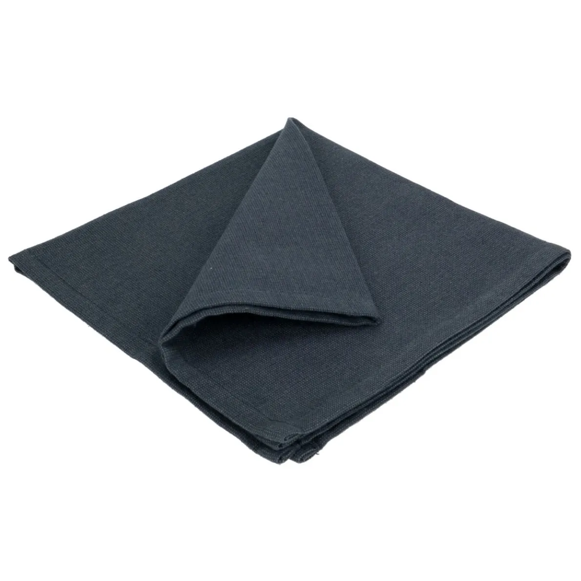 Servet, GOTS bio-katoen, nachtblauw, 40 x 40 cm