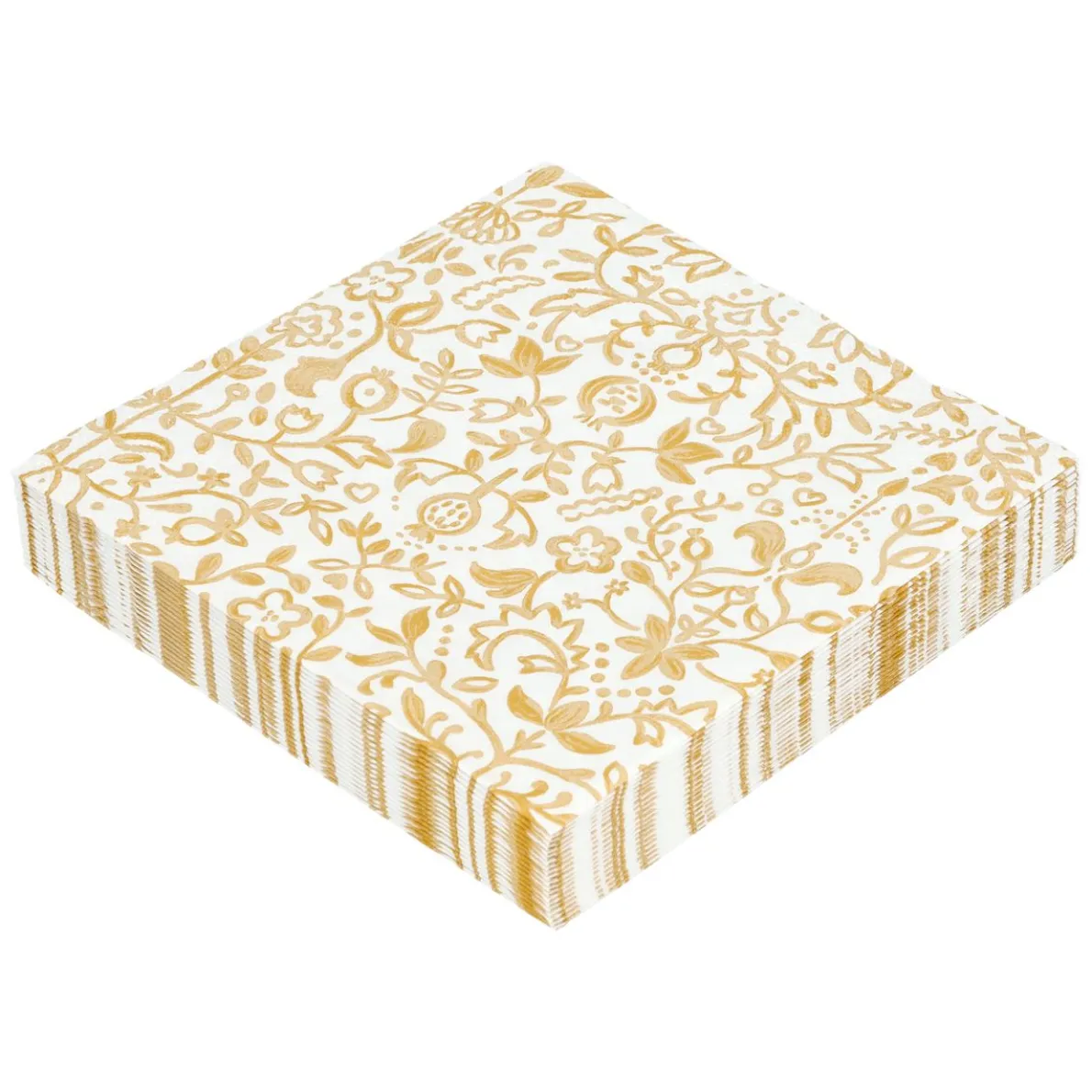 Servet, papier, decoratief damast, 33 x 33 cm
