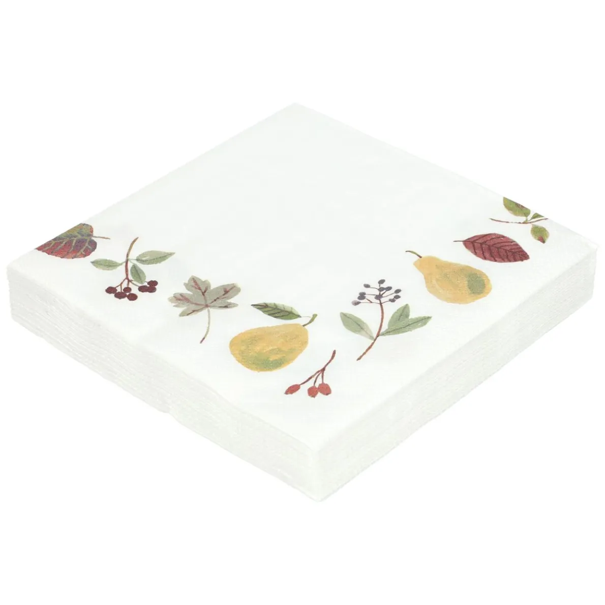 Servetten, papier, perenoogst, 33 x 33 cm,