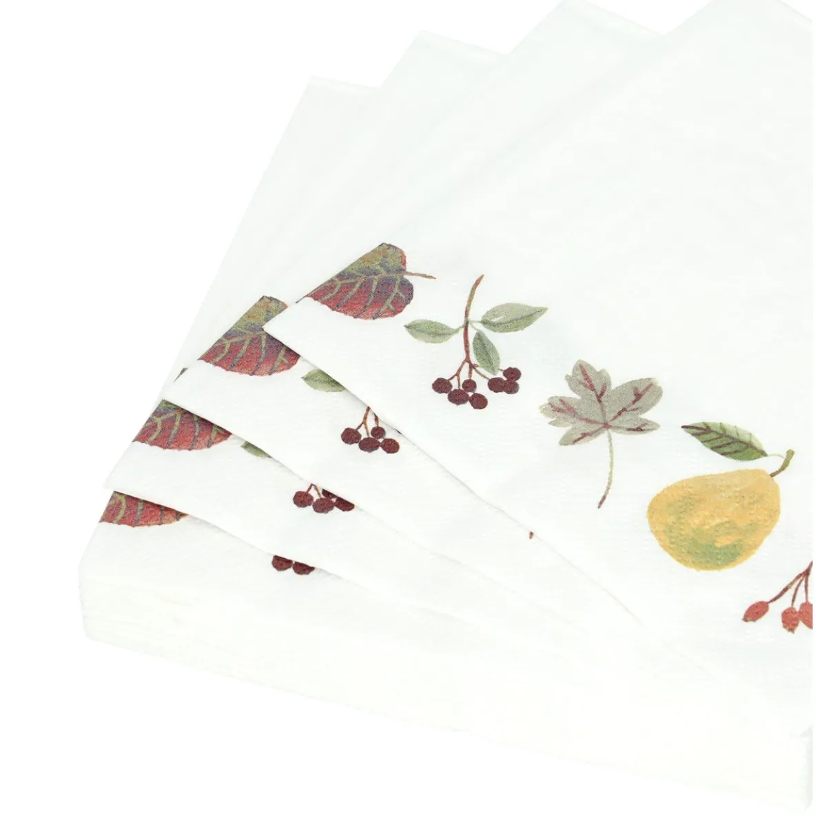 Servetten, papier, perenoogst, 33 x 33 cm,
