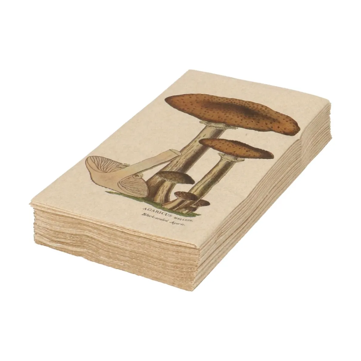 Servetten, papier, paddenstoel, 42 x 33 cm, 16 stuks