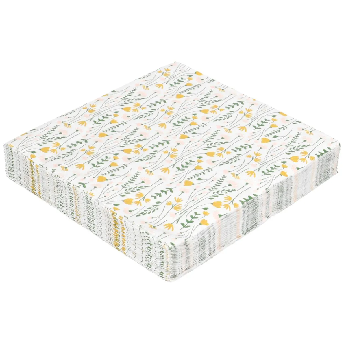 Servetten, papier, veldbloemen, 33 x 33 cm, 20 stuks