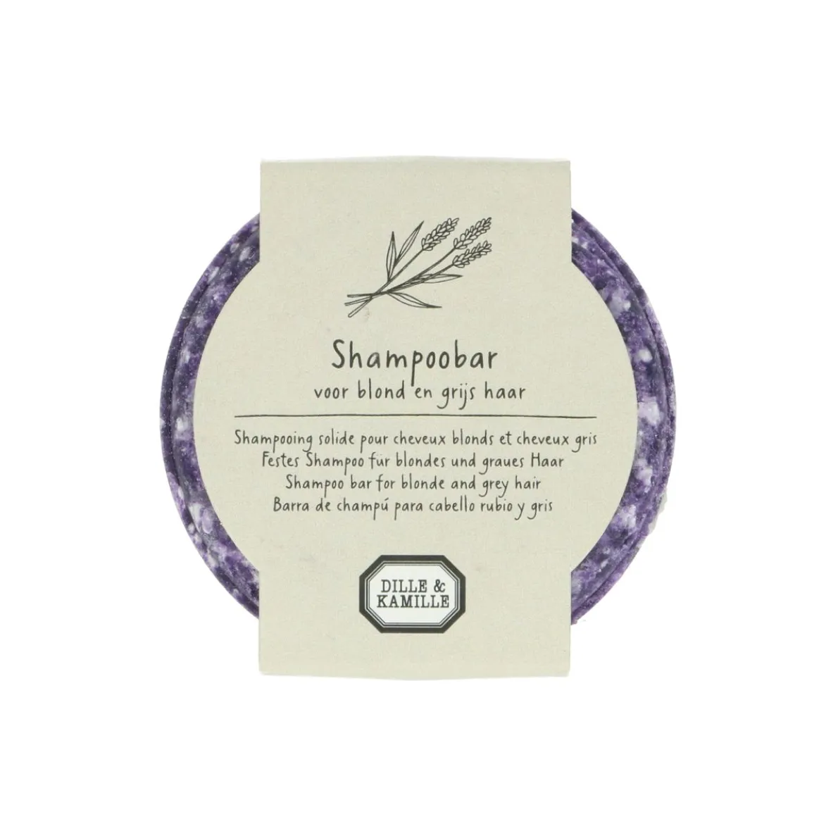 Shampoobar, Blond en grijs haar, 60G