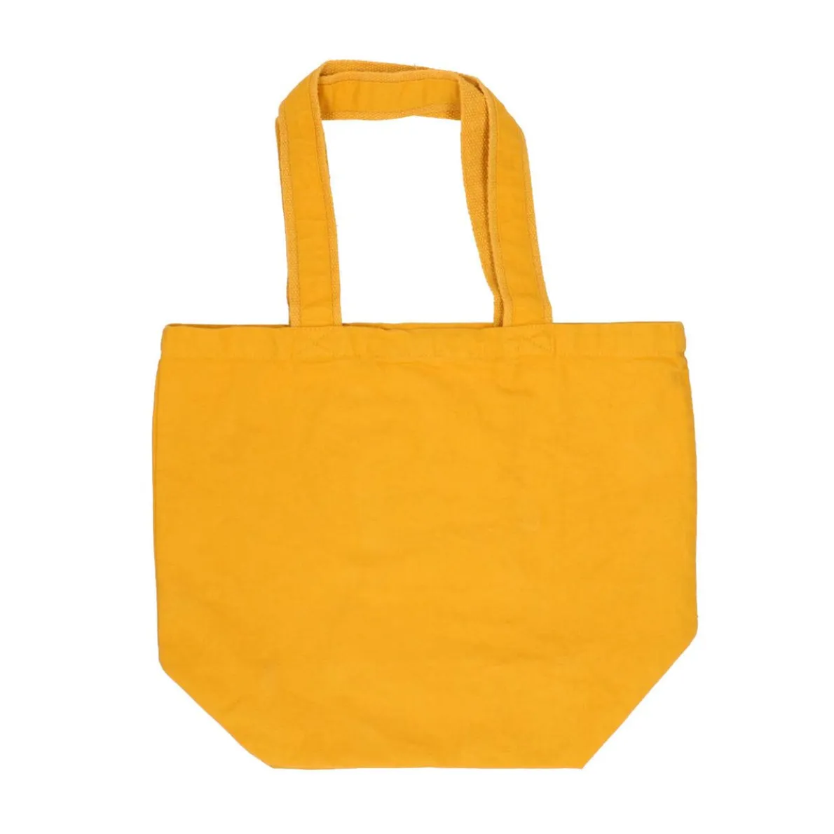 Shopper, bio-katoen, okergeel, 44 x 35 cm