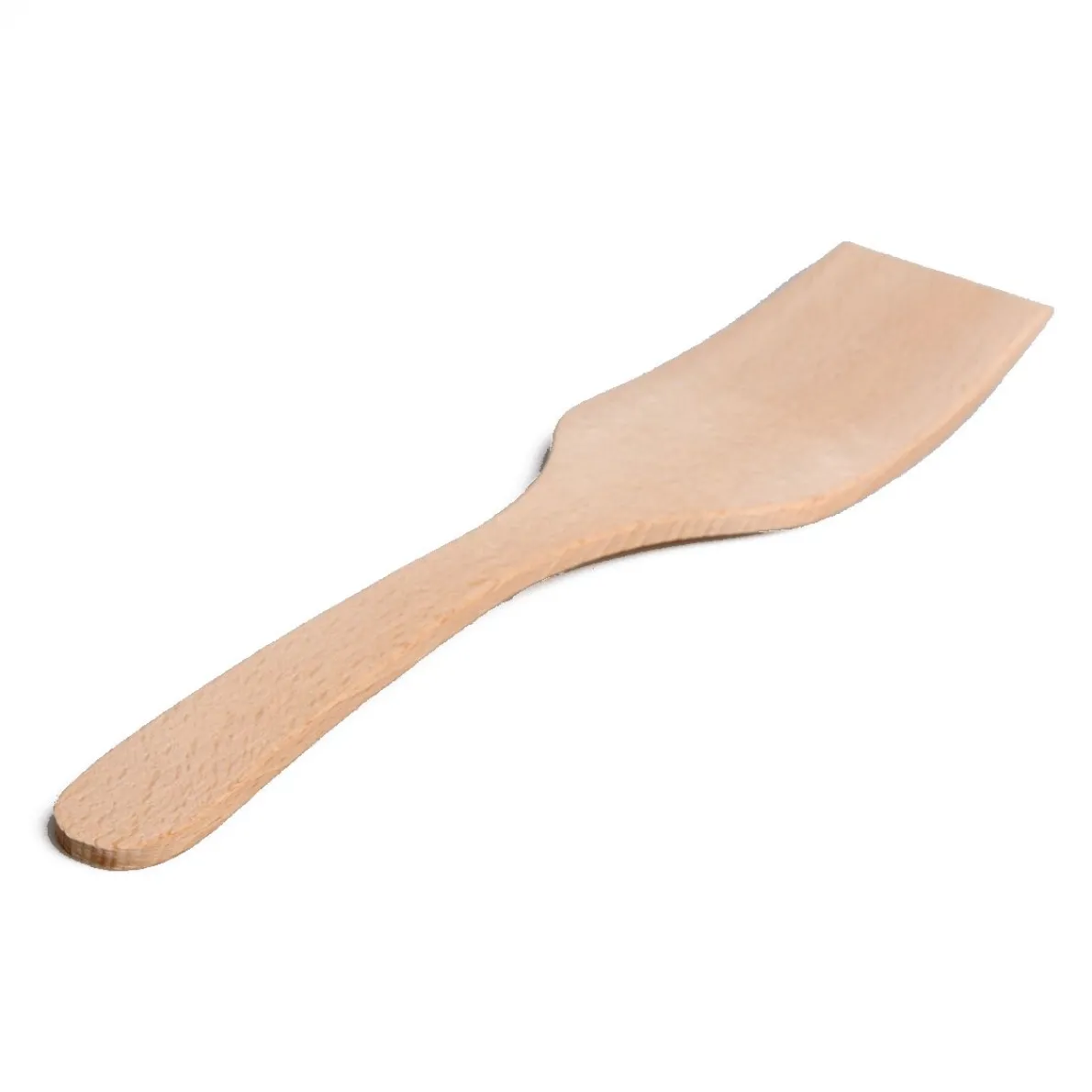 Spatel gebogen, beukenhout, 29,5 cm