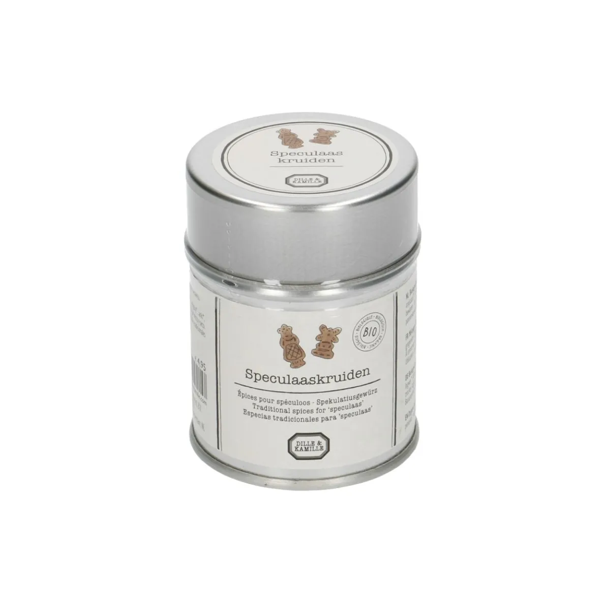 Speculaaskruiden, biologisch, blikje, 35 g