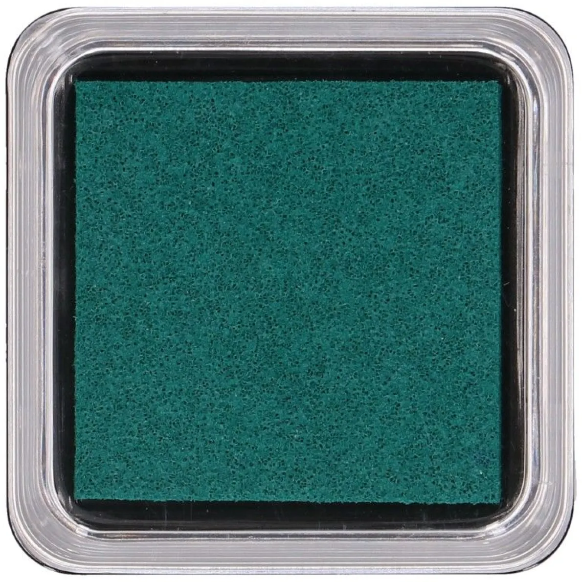 Stempelkussen, donkergroen, 5 x 5 cm
