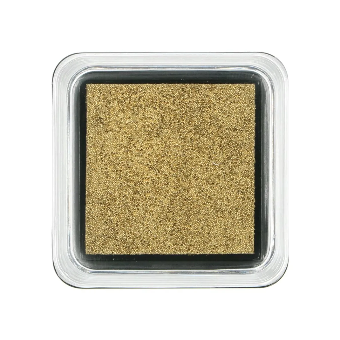 Stempelkussen, goud, 5 x 5 cm