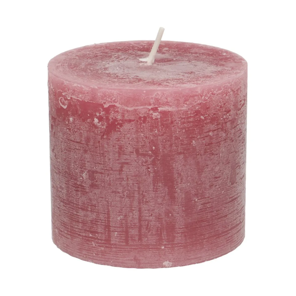 Stompkaars, donker roze, 10 x 9 cm