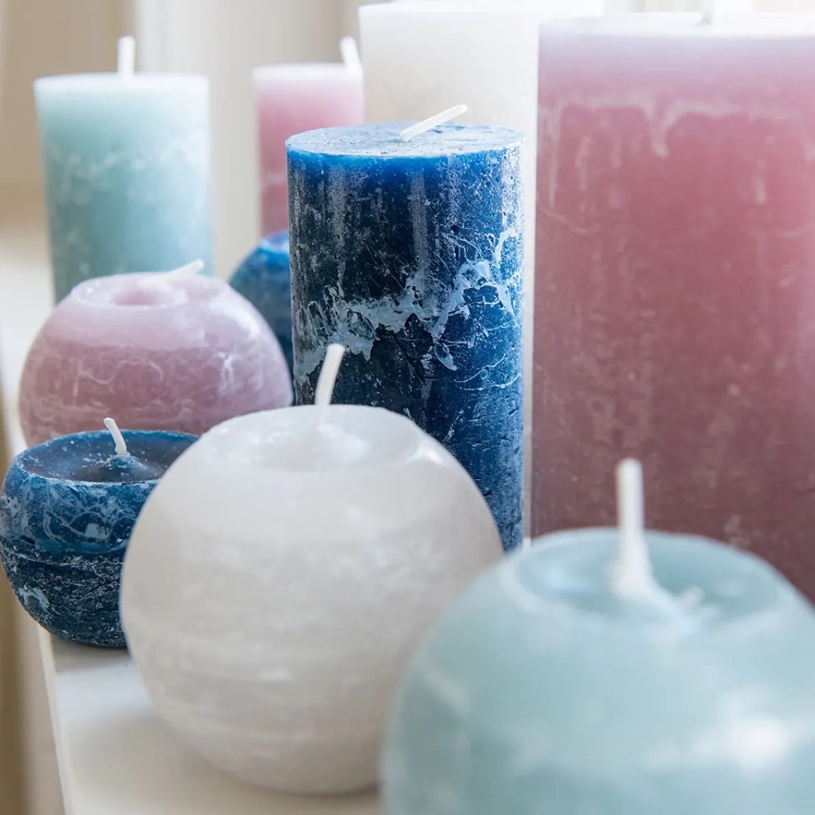 Stompkaars, wit, 15 cm