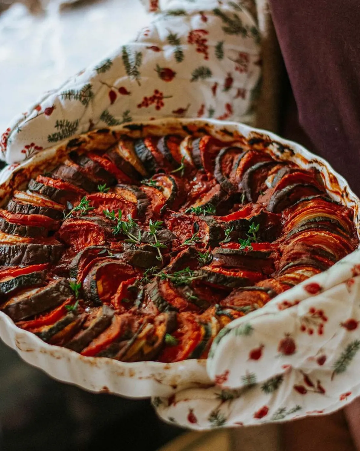 Taart-/ quichevorm, porselein, Ø 27 cm