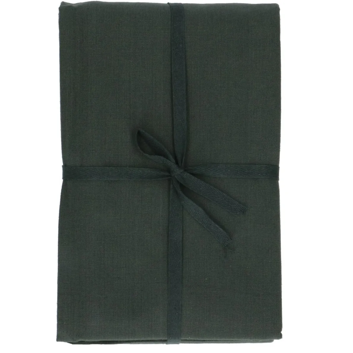 Tafelkleed extra lang, GOTS bio-katoen, donkergroen, 145 x 350 cm