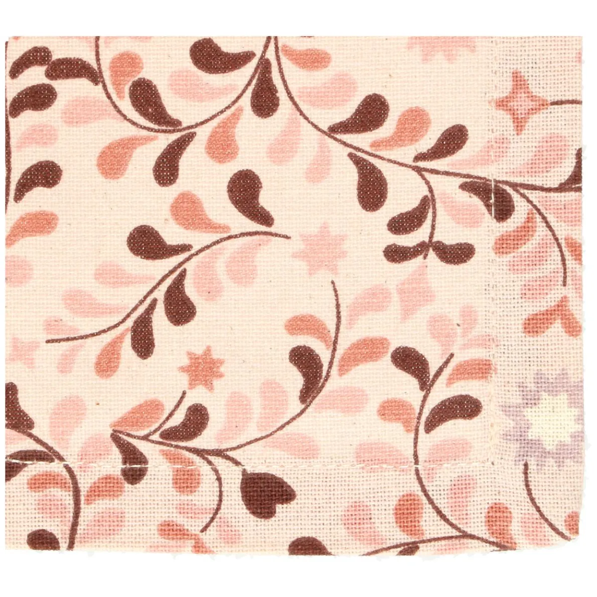 Tafelkleed extra lang, GOTS bio-katoen, guirlande, 145 x 300 cm