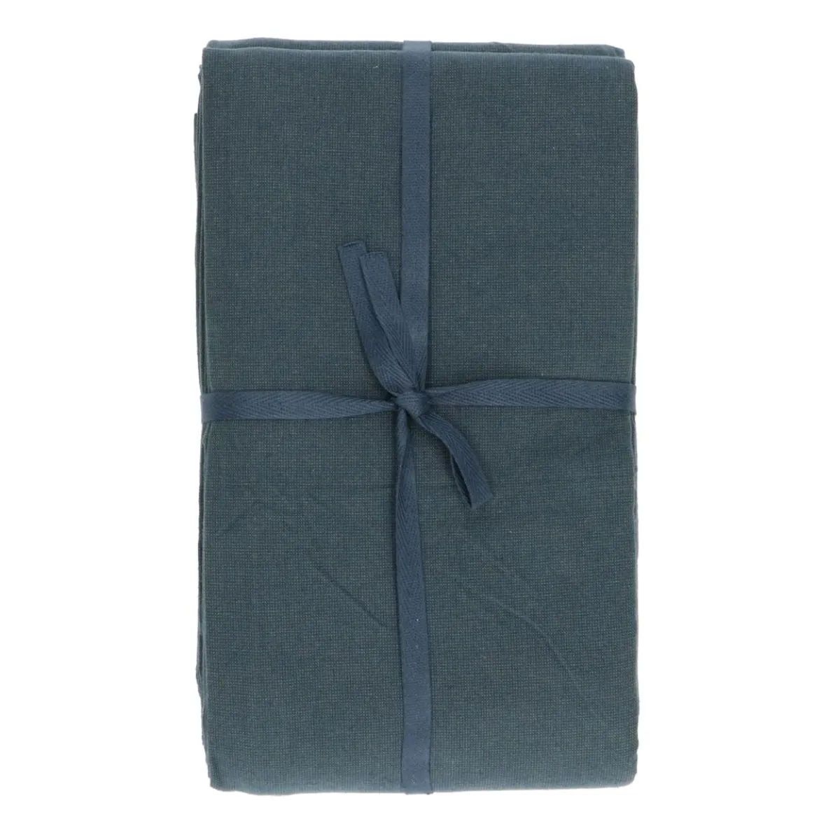 Tafelkleed extra lang, GOTS bio-katoen, nachtblauw, 145 x 350 cm