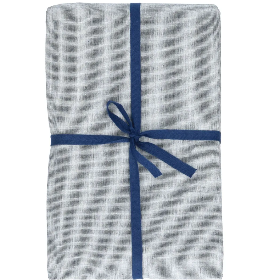 Tafelkleed, GOTS bio-katoen, blauw, 145 x 250 cm