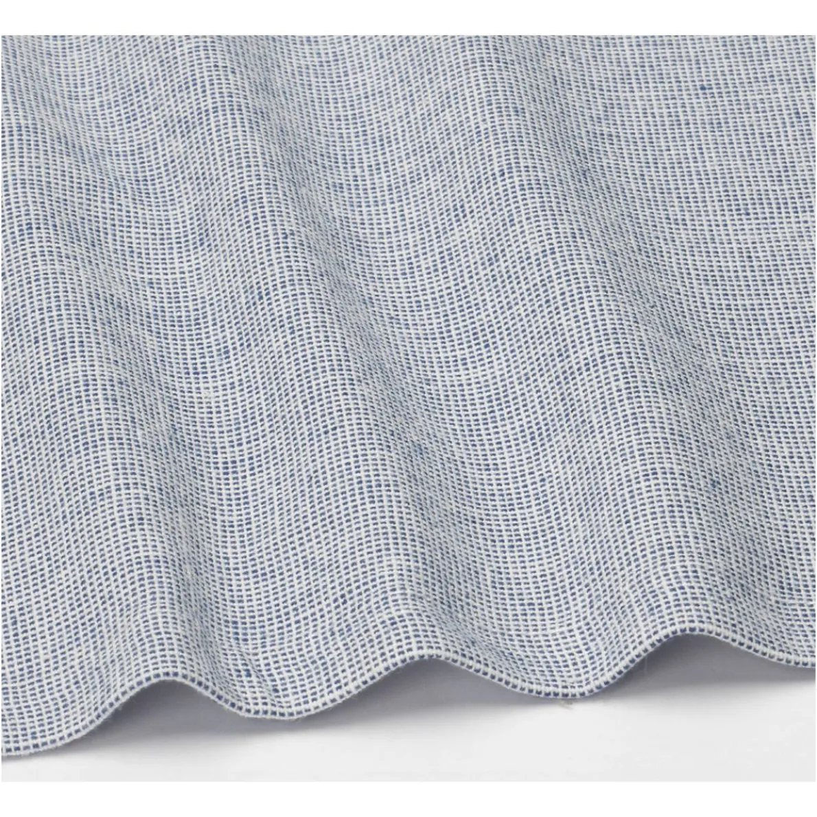 Tafelkleed, GOTS bio-katoen, blauw, 145 x 250 cm