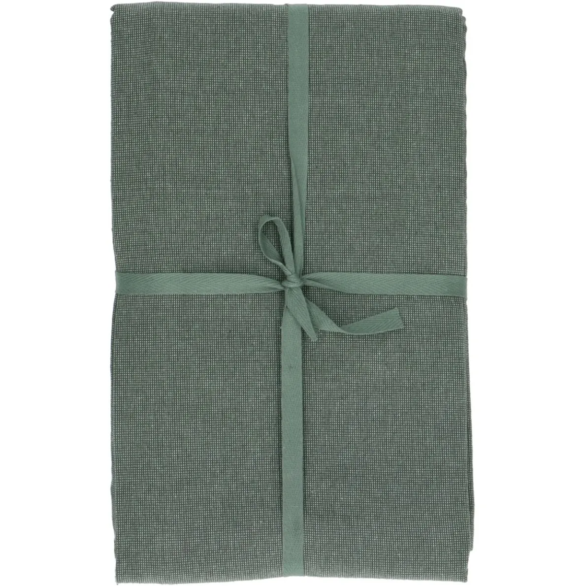 Tafelkleed, GOTS bio-katoen, groen, 140 x 180 cm