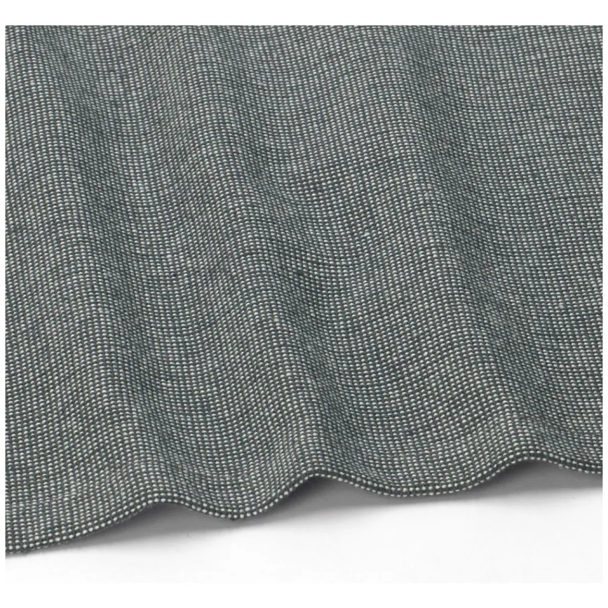 Tafelloper, GOTS bio-katoen, antraciet, 50 x 150 cm