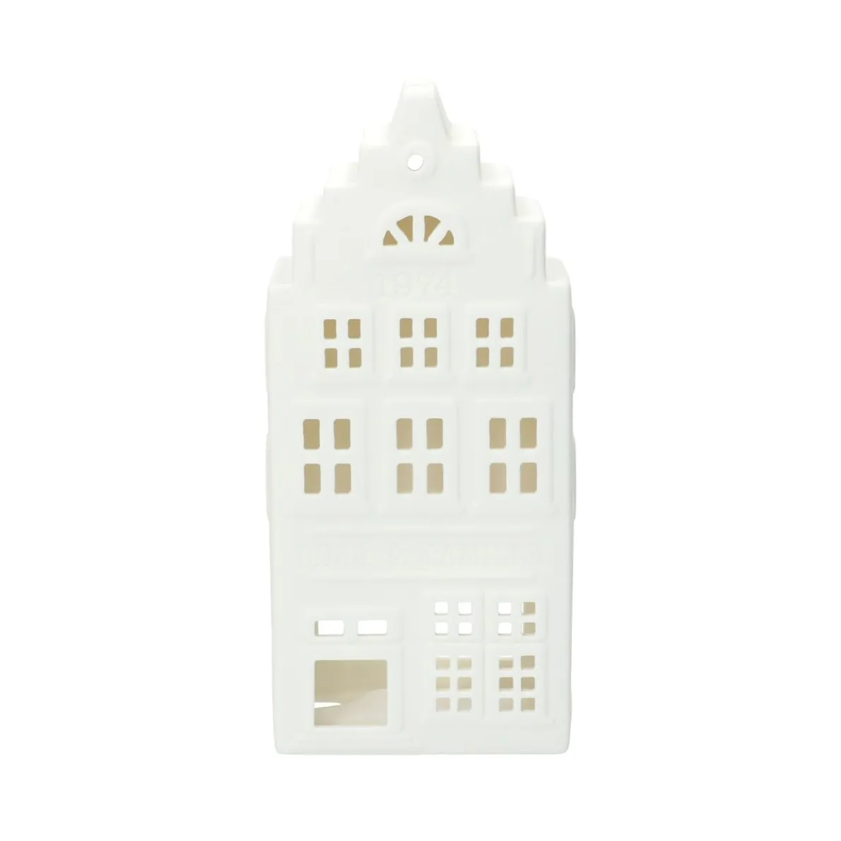 Waxinelichthouder, Dille & Kamille-winkel 50 jaar, porselein, 18,5 cm