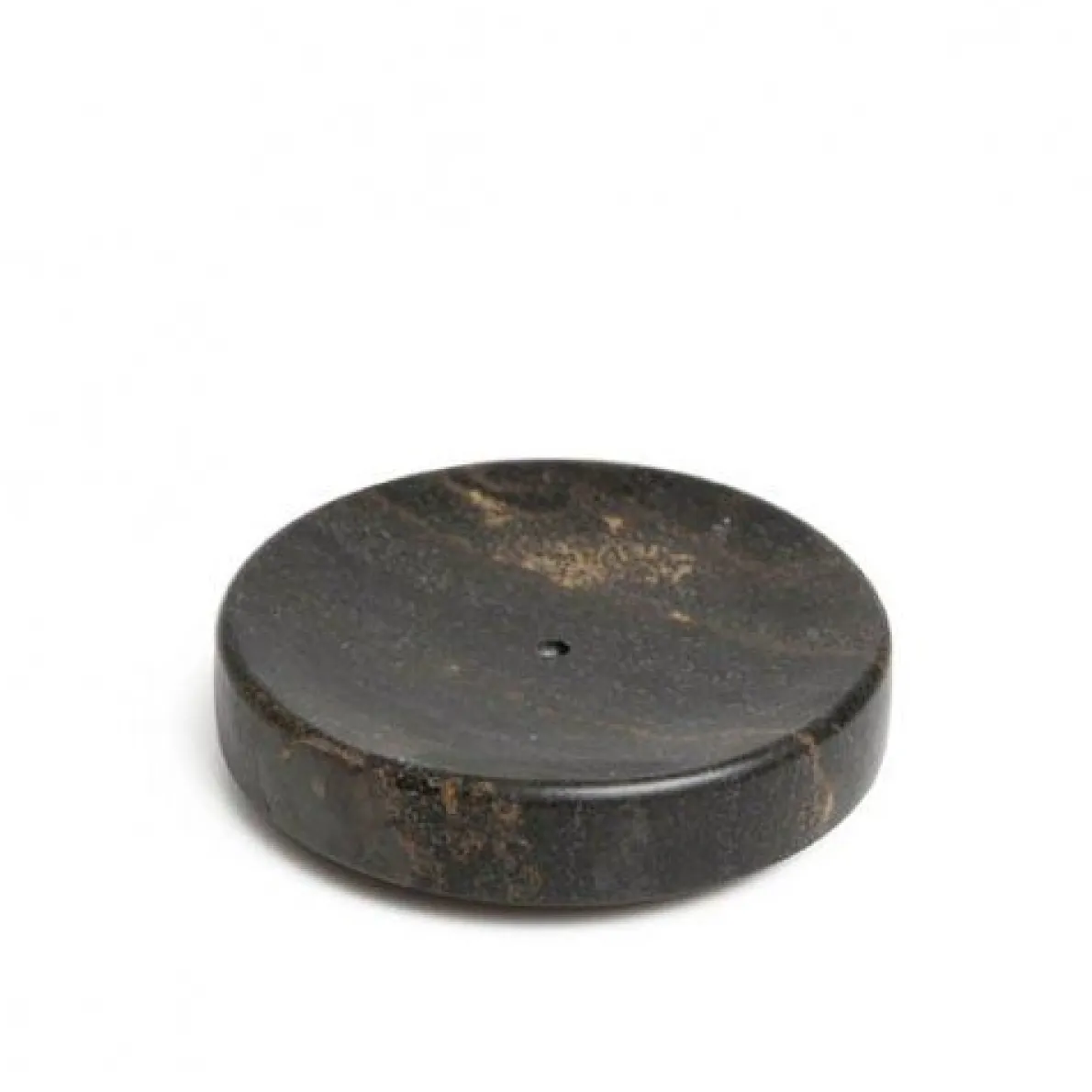 Zeepbakje rond, marmer